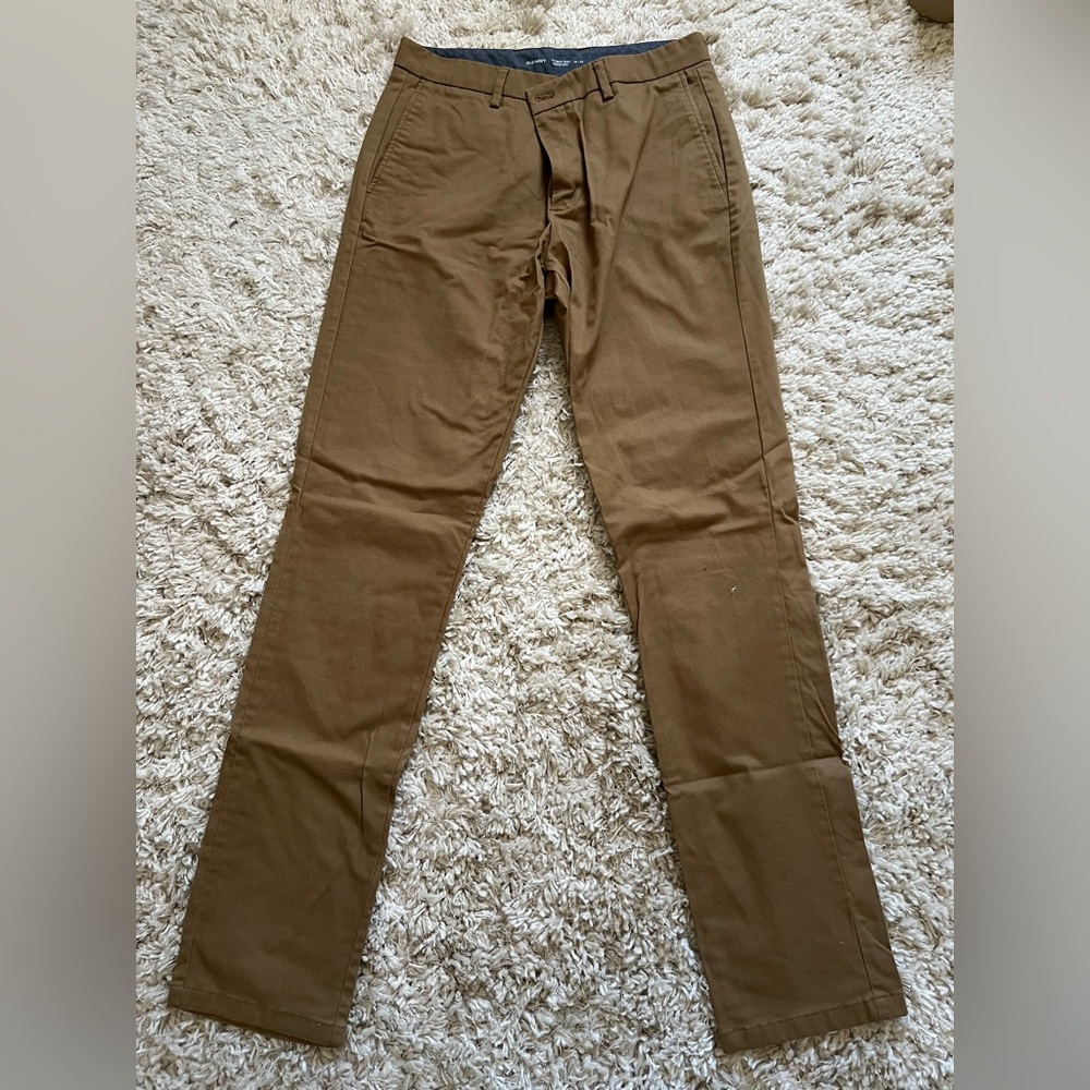 Old Navy Men's Tan Chinos